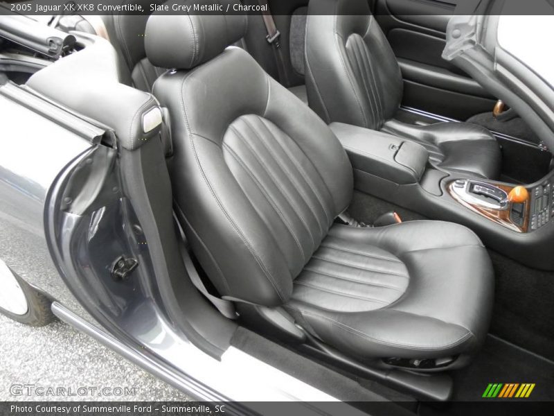 Slate Grey Metallic / Charcoal 2005 Jaguar XK XK8 Convertible
