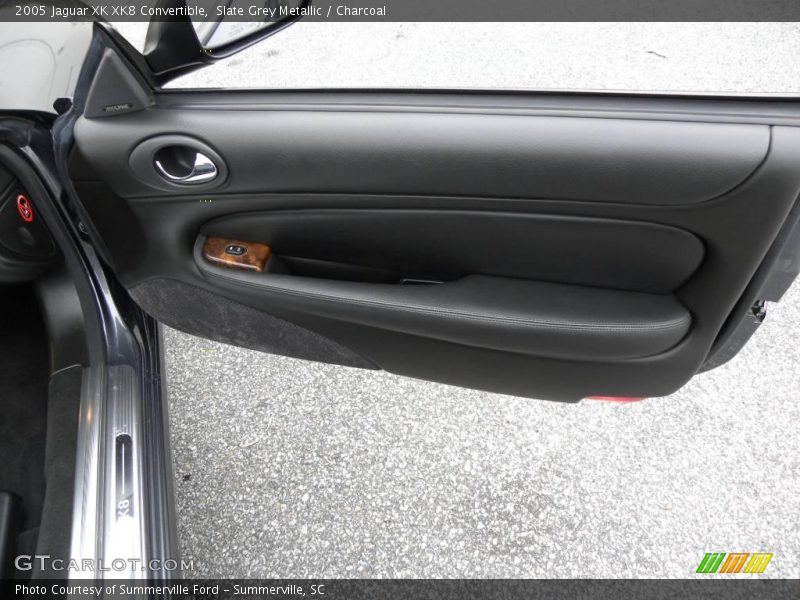 Slate Grey Metallic / Charcoal 2005 Jaguar XK XK8 Convertible