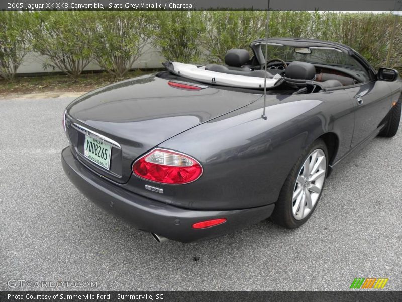 Slate Grey Metallic / Charcoal 2005 Jaguar XK XK8 Convertible