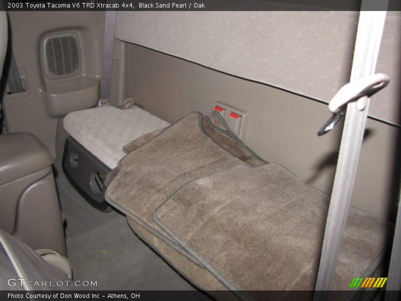 Black Sand Pearl / Oak 2003 Toyota Tacoma V6 TRD Xtracab 4x4
