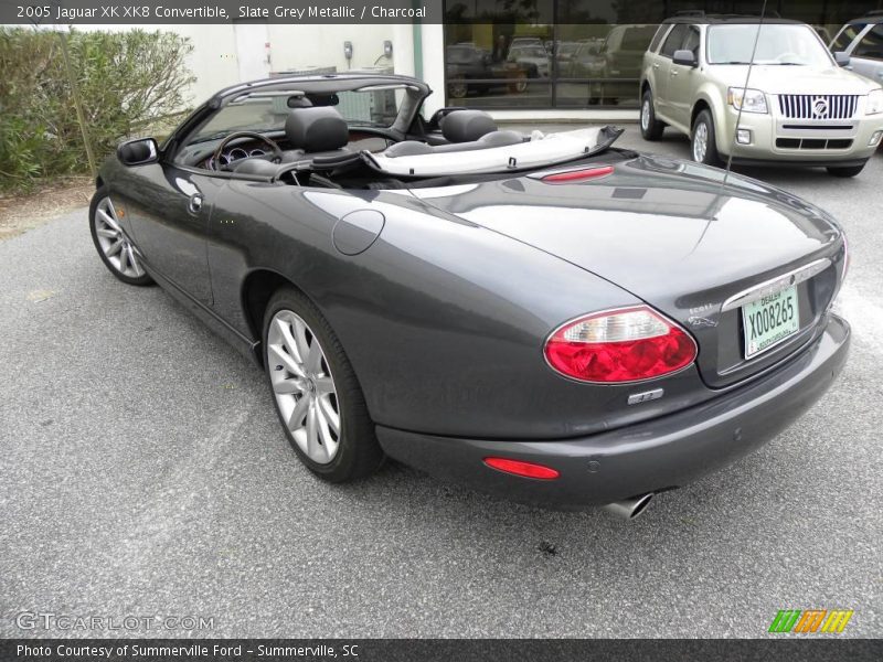 Slate Grey Metallic / Charcoal 2005 Jaguar XK XK8 Convertible
