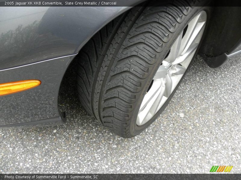 Slate Grey Metallic / Charcoal 2005 Jaguar XK XK8 Convertible