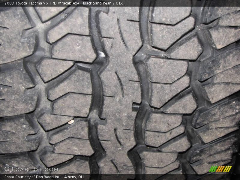 Black Sand Pearl / Oak 2003 Toyota Tacoma V6 TRD Xtracab 4x4