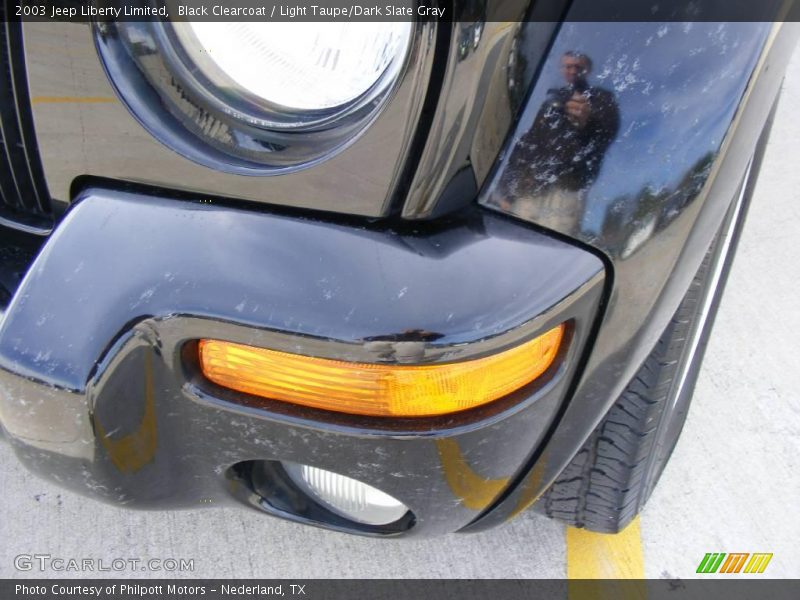 Black Clearcoat / Light Taupe/Dark Slate Gray 2003 Jeep Liberty Limited