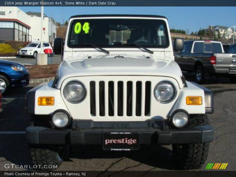 Stone White / Dark Slate Gray 2004 Jeep Wrangler Rubicon 4x4