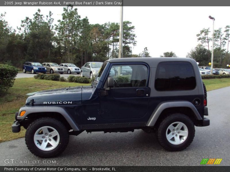 Patriot Blue Pearl / Dark Slate Gray 2005 Jeep Wrangler Rubicon 4x4