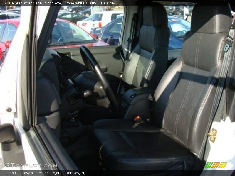 Stone White / Dark Slate Gray 2004 Jeep Wrangler Rubicon 4x4