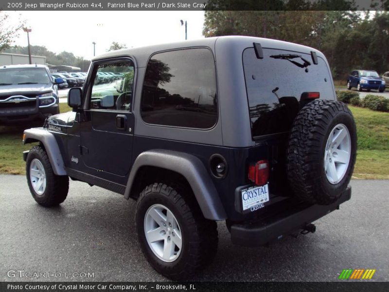 Patriot Blue Pearl / Dark Slate Gray 2005 Jeep Wrangler Rubicon 4x4