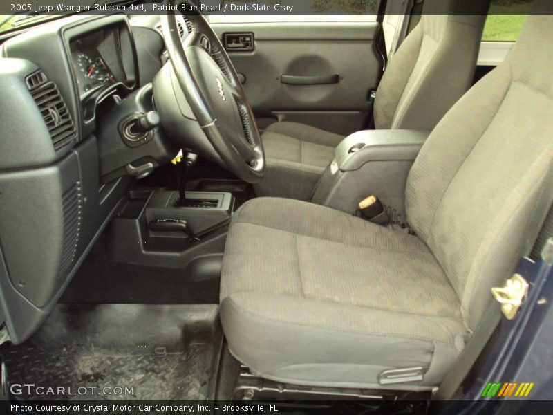 Patriot Blue Pearl / Dark Slate Gray 2005 Jeep Wrangler Rubicon 4x4