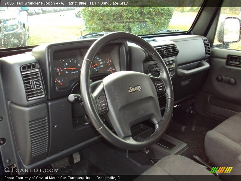 Patriot Blue Pearl / Dark Slate Gray 2005 Jeep Wrangler Rubicon 4x4