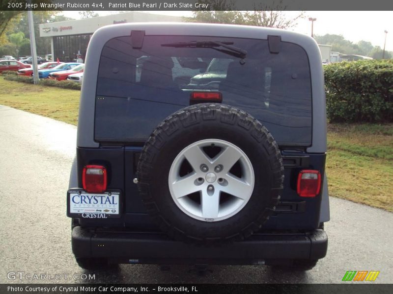 Patriot Blue Pearl / Dark Slate Gray 2005 Jeep Wrangler Rubicon 4x4