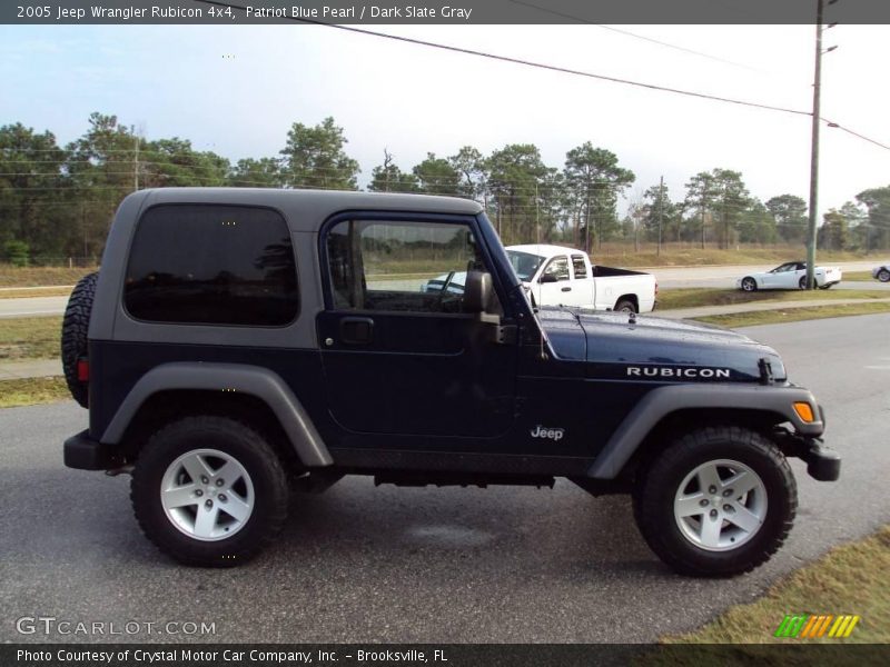 Patriot Blue Pearl / Dark Slate Gray 2005 Jeep Wrangler Rubicon 4x4