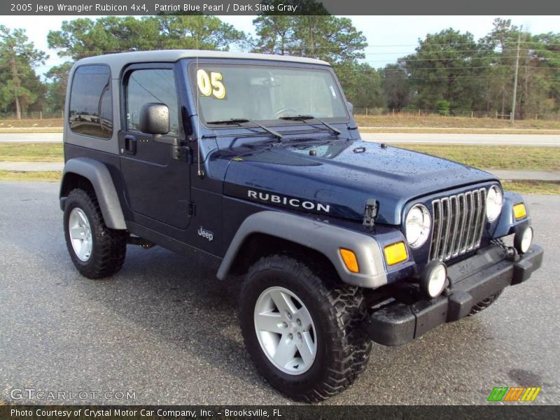 Patriot Blue Pearl / Dark Slate Gray 2005 Jeep Wrangler Rubicon 4x4