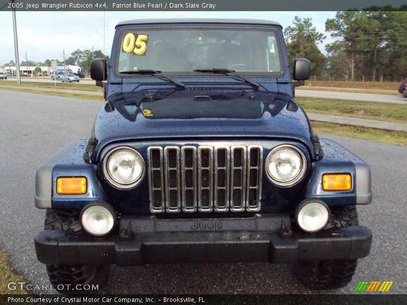 Patriot Blue Pearl / Dark Slate Gray 2005 Jeep Wrangler Rubicon 4x4