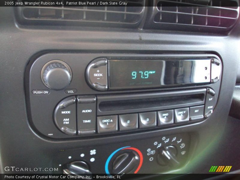 Patriot Blue Pearl / Dark Slate Gray 2005 Jeep Wrangler Rubicon 4x4