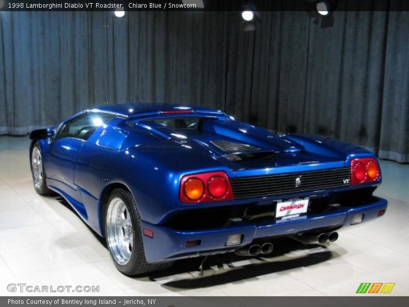 Chiaro Blue / Snowcorn 1998 Lamborghini Diablo VT Roadster