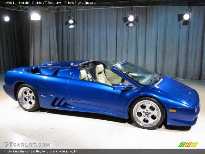 Chiaro Blue / Snowcorn 1998 Lamborghini Diablo VT Roadster