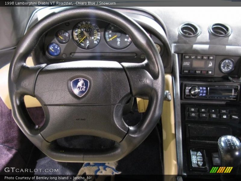 Chiaro Blue / Snowcorn 1998 Lamborghini Diablo VT Roadster