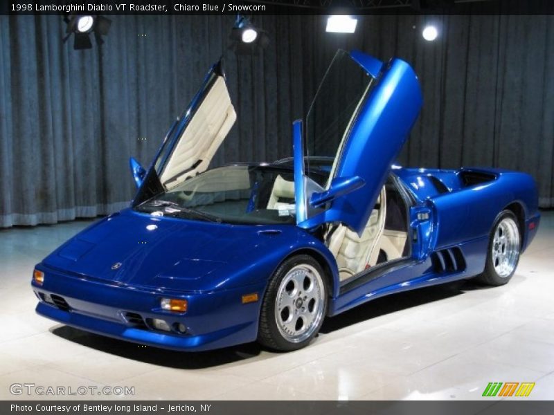 Chiaro Blue / Snowcorn 1998 Lamborghini Diablo VT Roadster