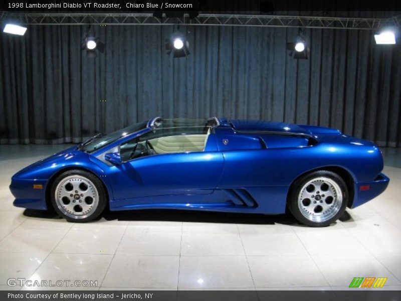 Chiaro Blue / Snowcorn 1998 Lamborghini Diablo VT Roadster