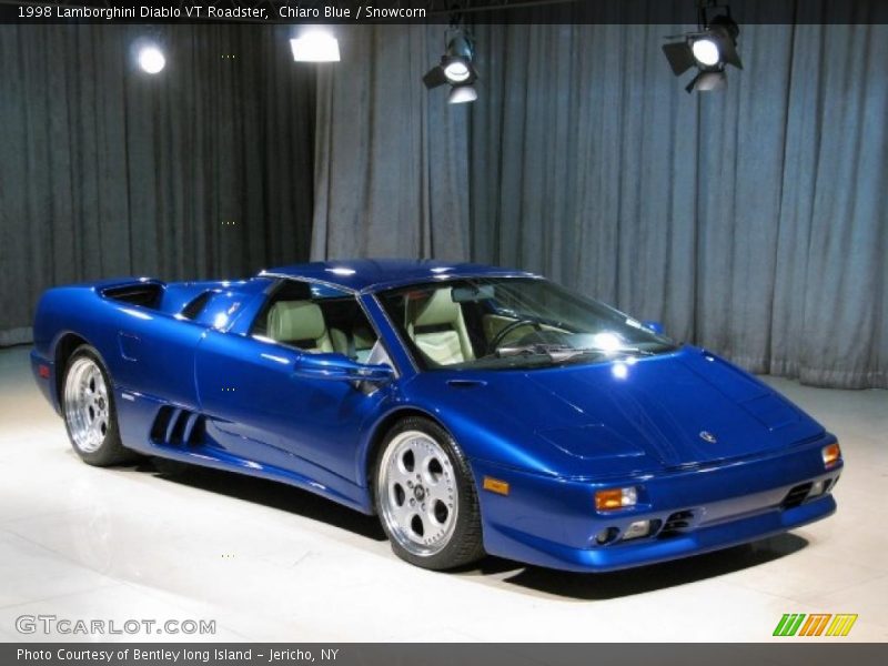 Chiaro Blue / Snowcorn 1998 Lamborghini Diablo VT Roadster