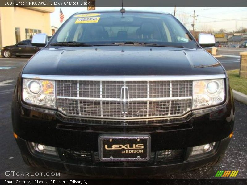 Black / Charcoal Black 2007 Lincoln MKX AWD