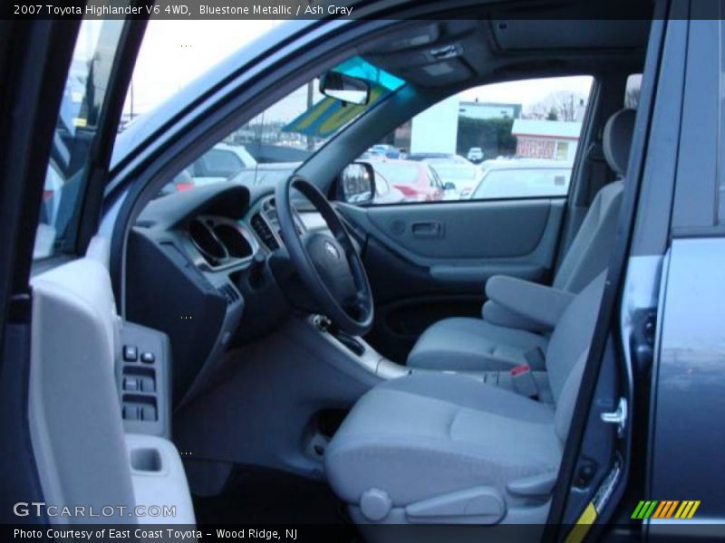 Bluestone Metallic / Ash Gray 2007 Toyota Highlander V6 4WD