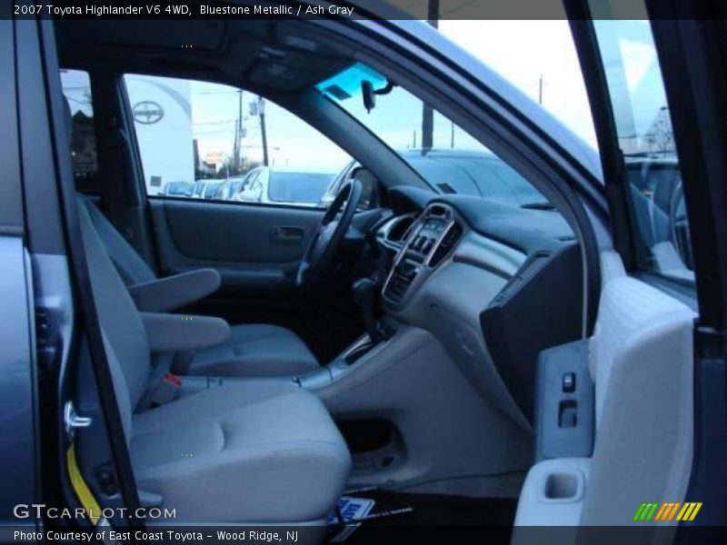 Bluestone Metallic / Ash Gray 2007 Toyota Highlander V6 4WD