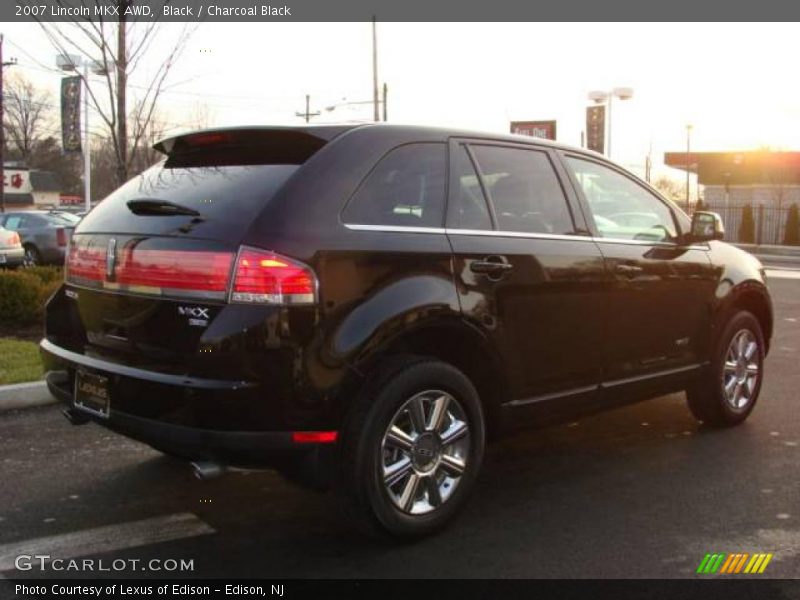 Black / Charcoal Black 2007 Lincoln MKX AWD