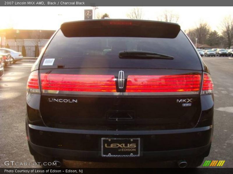 Black / Charcoal Black 2007 Lincoln MKX AWD