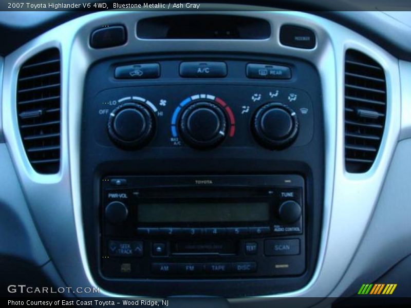 Bluestone Metallic / Ash Gray 2007 Toyota Highlander V6 4WD