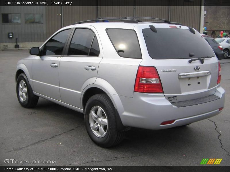 Silver / Gray 2007 Kia Sorento LX 4WD