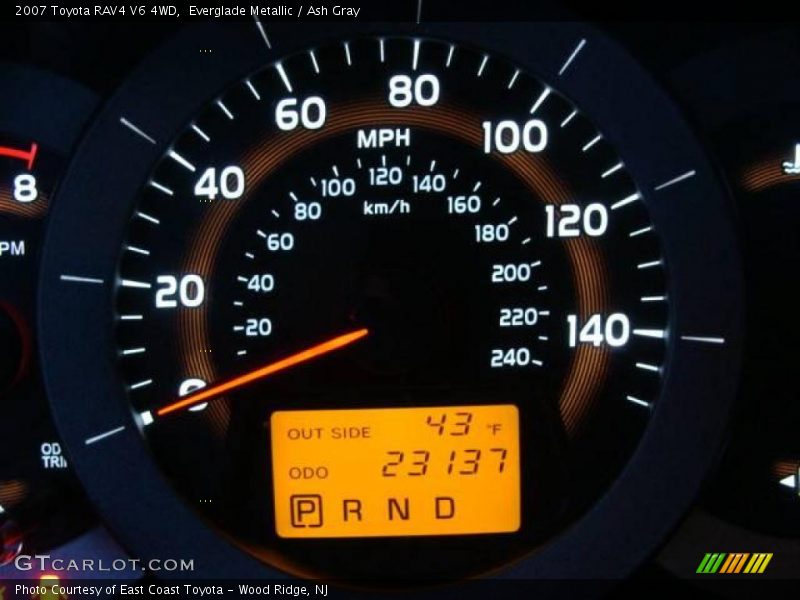 Everglade Metallic / Ash Gray 2007 Toyota RAV4 V6 4WD