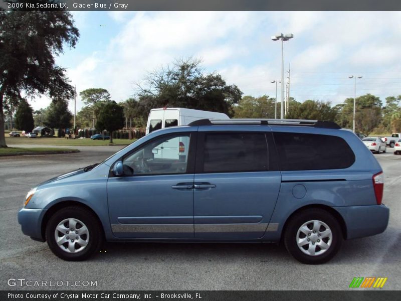 Glacier Blue / Gray 2006 Kia Sedona LX