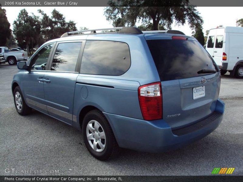 Glacier Blue / Gray 2006 Kia Sedona LX