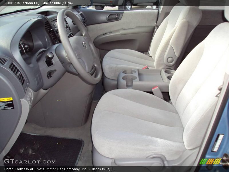 Glacier Blue / Gray 2006 Kia Sedona LX