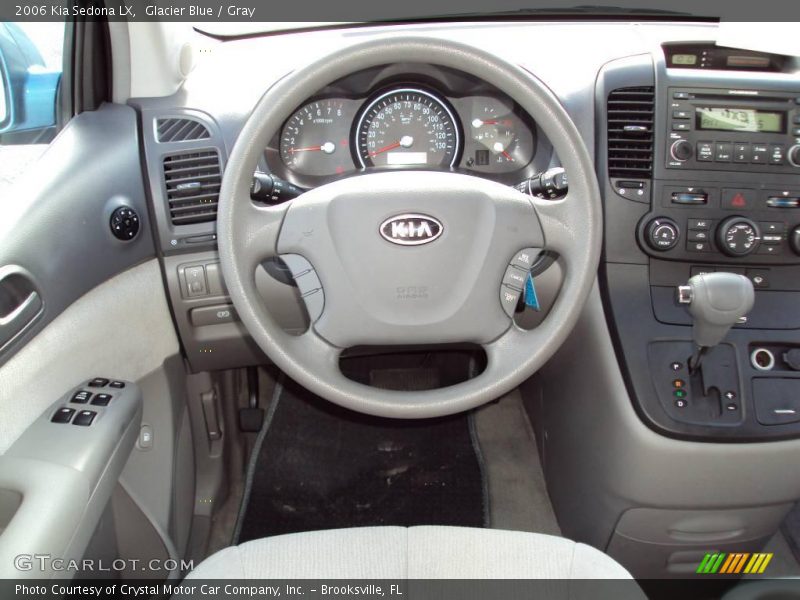 Glacier Blue / Gray 2006 Kia Sedona LX