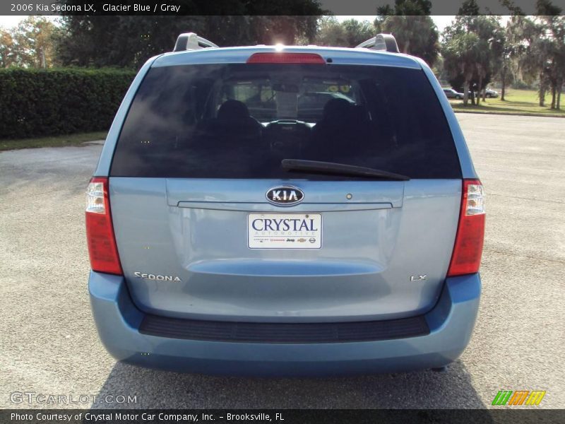 Glacier Blue / Gray 2006 Kia Sedona LX