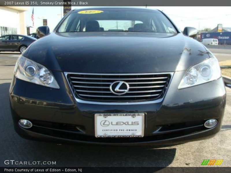 Smokey Granite Mica / Black 2007 Lexus ES 350