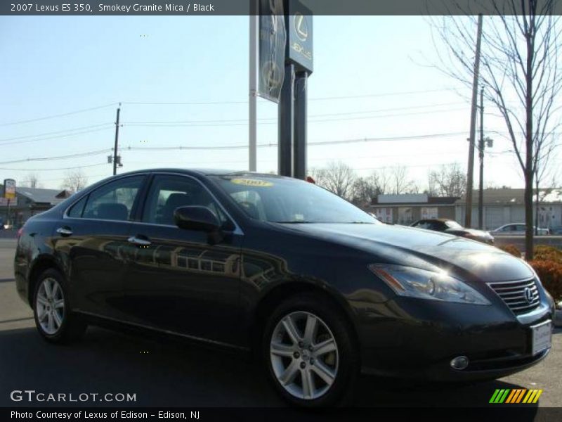 Smokey Granite Mica / Black 2007 Lexus ES 350