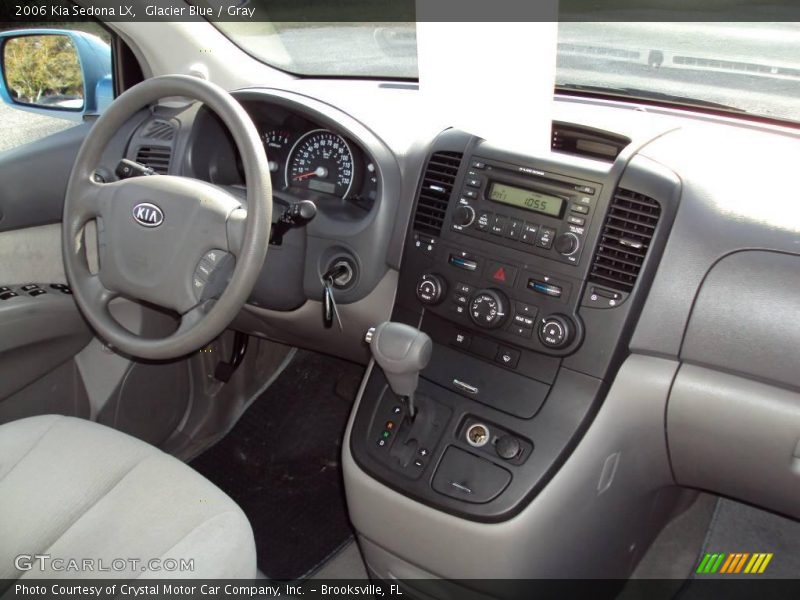 Glacier Blue / Gray 2006 Kia Sedona LX