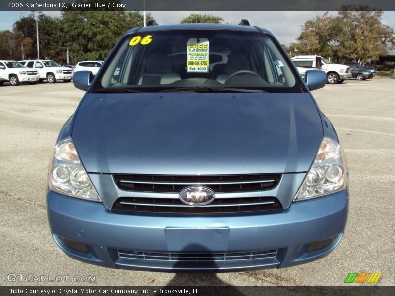 Glacier Blue / Gray 2006 Kia Sedona LX