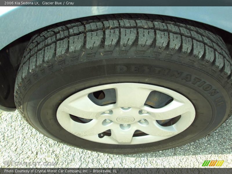 Glacier Blue / Gray 2006 Kia Sedona LX