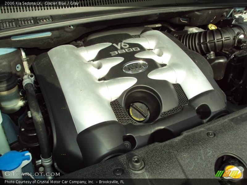 Glacier Blue / Gray 2006 Kia Sedona LX