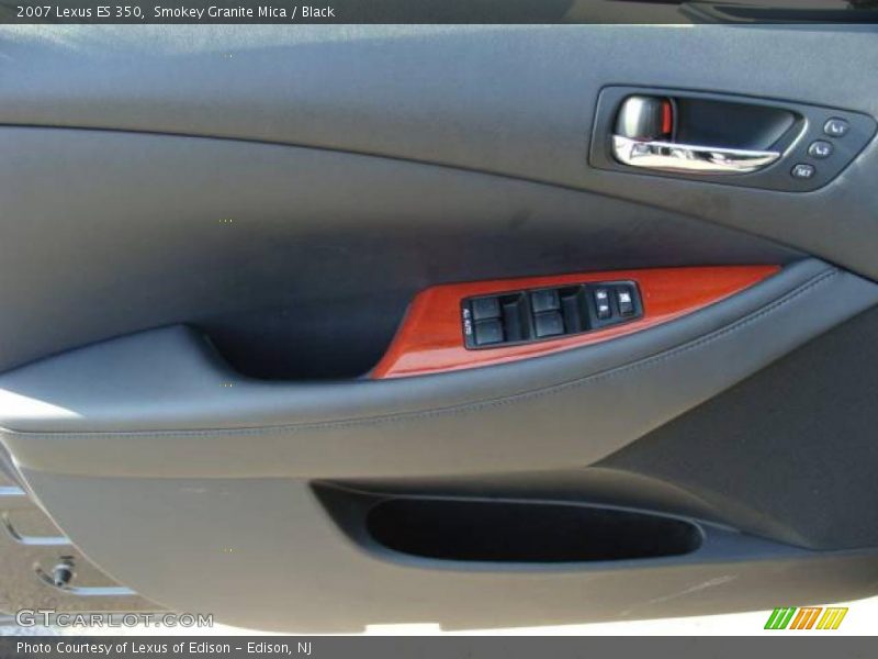 Smokey Granite Mica / Black 2007 Lexus ES 350
