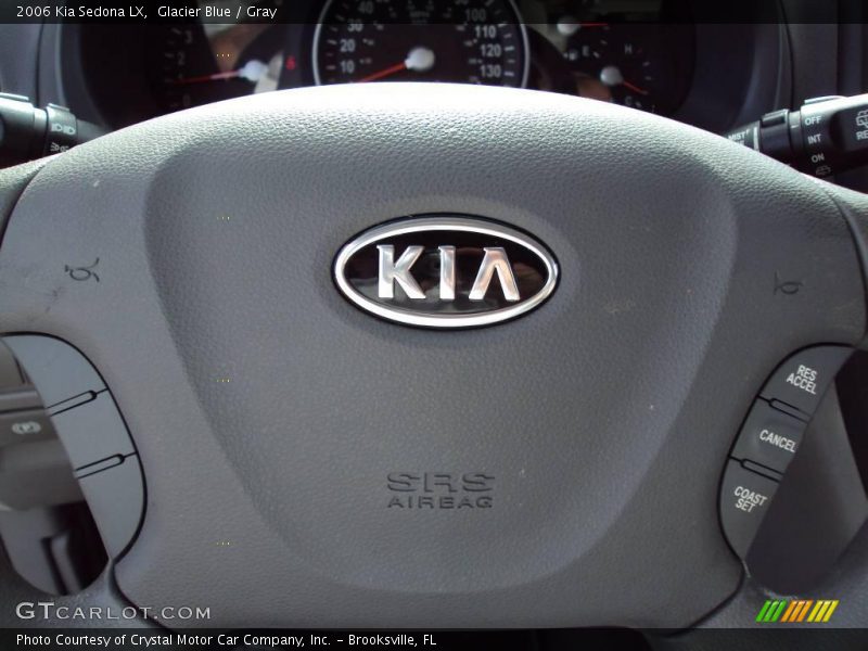 Glacier Blue / Gray 2006 Kia Sedona LX