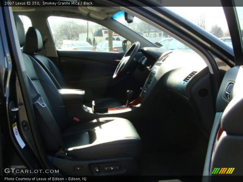 Smokey Granite Mica / Black 2007 Lexus ES 350
