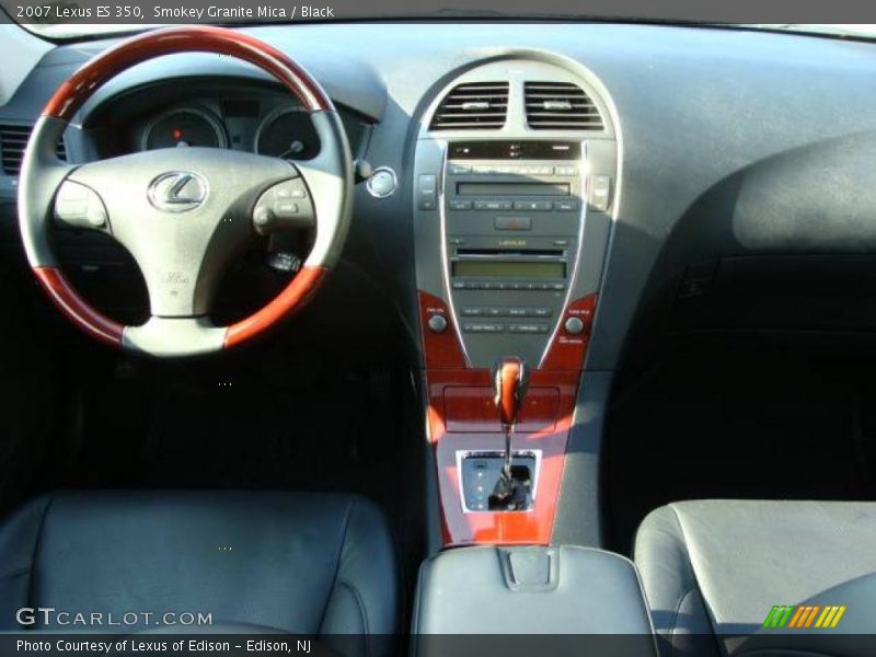 Smokey Granite Mica / Black 2007 Lexus ES 350