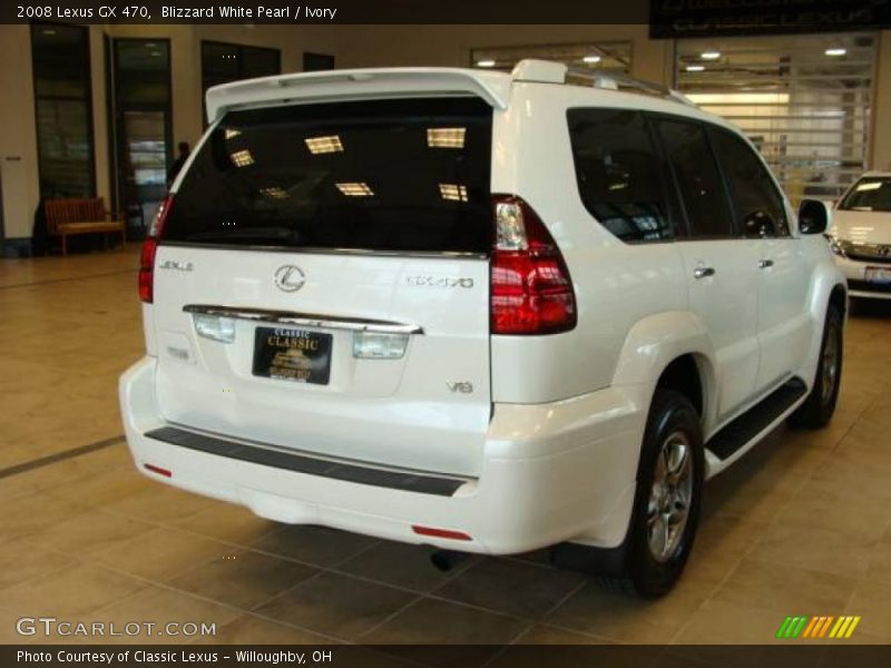 Blizzard White Pearl / Ivory 2008 Lexus GX 470