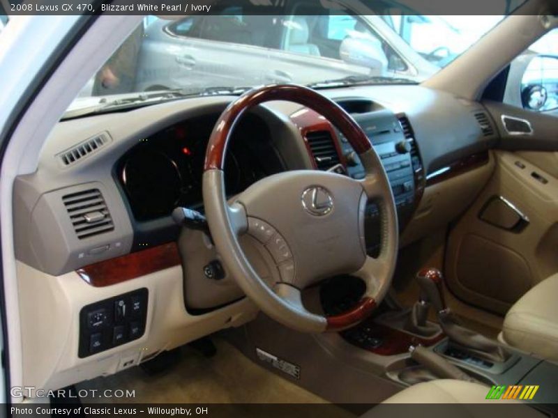 Blizzard White Pearl / Ivory 2008 Lexus GX 470